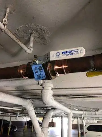 Copper pipe repair and valve work for Backflow Testing in Hartford
